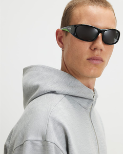 Men's Winter Oversized Heavyweight Cotton <b>Zip</b>-Up Hoodie Drop Shoulder Relaxed Fit Eco-Friendly Breathable Blank <b>Hooded</b> Jacket - Product Image 3