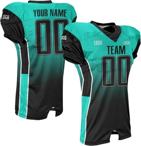 Uniformes de football pour jeunes par sublimation de haute qualité OEM uniformes sublimés par l'équipe sportive maillots de football américain porter - Product Image 1