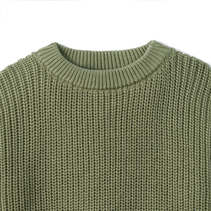 Mameluco Tejido para Bebé Niño, 100% Algodón Ecológico, Color Sólido, Botones YKK, Mono de Invierno para Bebé, OEM, ODM, Empaque Personalizado - Product Image 2