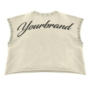 Camiseta sin Mangas para Hombre de Alta Calidad, con Estampado Digital Personalizado, Lavado Ácido, Estilo Vintage, 100% Algodón, con Bajo sin Rematar - Product Image 5