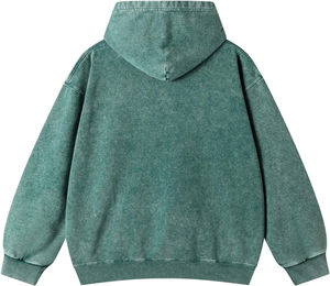 Sudadera con Capucha de Diseño Personalizado para Mujer, Estilo Urbano, Lavado Ácido, para la Temporada de Invierno, Servicio OEM, en Oferta - Product Image 3