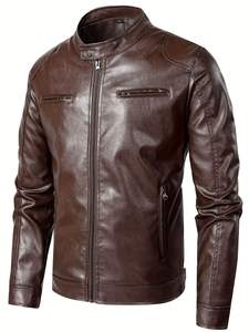 Chaqueta de cuero para hombre de diseño personalizado a la moda, fabricada en Pakistán, producto de alta calidad, chaqueta de cuero para hombres y motociclistas, chaqueta de invierno. - Product Image 6