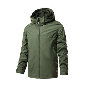 Veste bomber décontractée fine pour homme, qualité OEM supérieure, vente en gros, nouvelle conception, veste de randonnée, logo personnalisé, collection automne-printemps - Product Image 1