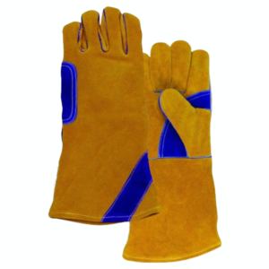 Guantes de Seguridad Industriales Personalizables con Certificación CE EN388 EN420, Duraderos, de Cuero Vacuno Reforzado, Resistentes a Pinchazos, 11 oz de Grosor - Product Image 1