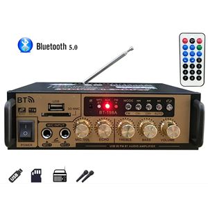 <span class=keywords><strong>Amplificador</strong></span> doméstico profesional de doble canal de 40W + 40W 12V/220V <span class=keywords><strong>Subwoofer</strong></span> de impedancia <span class=keywords><strong>con</strong></span> potencia de <span class=keywords><strong>salida</strong></span> 4-16 Euro - Product Image 3