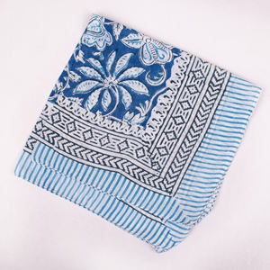 Pañuelo Bandana Multicolor de Algodón Transpirable Ecológico Hecho a Mano, Estilo Bohemio de Lujo, Accesorio Vintage para el Cuello y el Cabello - Product Image 6