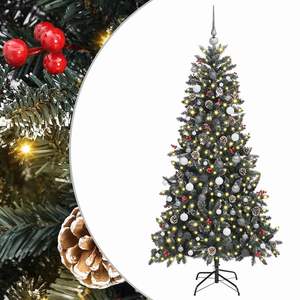 Albero di Natale artificiale verde da 82,68 pollici con 300 LED - Product Image 2