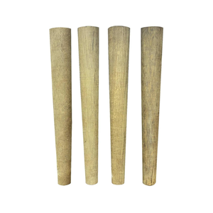 งานแกะสลักไม้สุดประณีต ทำด้วยมือจากไม้สน สไตล์โบราณ ขาเรียว ดีไซน์ทันสมัย สำหรับขาเฟอร์นิเจอร์ ขาไม้ - Product Image 2