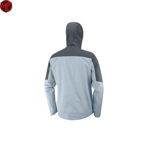 เสื้อแจ็คเก็ตกันลมน้ำหนักเบาแบบซิปเต็มตัวสำหรับผู้ชาย พิมพ์โลโก้ตามสั่ง ODM เหมาะสำหรับใส่เดินป่าท่องเที่ยวลำลองในฤดูใบไม้ร่วง และเล่นกอล์ฟ - Product Image 5