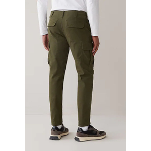 Nueva Colección de Verano: Pantalones Cargo Verdes para Hombre, Corte Slim, Transpirables, Ecológicos, Estilo Urbano, Cierre de Cremallera y Botón, Seis Lavados - Product Image 6
