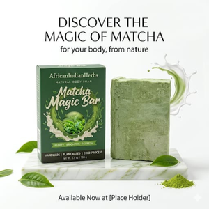 Herbal Matcha Magic <b>Soap</b> Bar for Smooth Healthy Looking Skin and Gentle Cleansing Care Every Day Matcha Magic Bar - Product Image 1