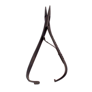 Pince à ligature Mathieu pour porte-aiguilles, 5,5 pouces, revêtement noir, acier inoxydable, certifiée CE, instrument orthodontique - Product Image 5