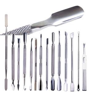 Stainless Steel Cuticle Pusher <b>Nail</b> Art Accessory <b>Nail</b> Cuticle Pusher Manufacturers Supplier Factory Direct Wholesale Low Price - Product Image 1