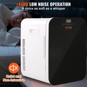 20L Mini Touch Screen Beauty frigo per camera da letto Skincare Makeup AC/DC interruzione di memoria refrigeratore/riscaldatore per bevande bevande - Product Image 5