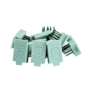 Juego Completo de Agujas para Tatuajes Rizbro International Digits 0-9, Agujas de Acero Inoxidable Afiladas, Base de Plástico, Instrumentos Veterinarios con Certificación ISO y CE - Product Image 1