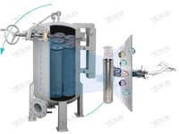 Boîtier de filtre multi-sacs à ouverture rapide en acier inoxydable pour catalyseurs, récupération de métaux précieux, dessalement alcalin