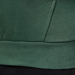 Sweat-shirt à capuche vert pour homme, coupe classique, en molleton de coton, décontracté, avec poche, pour l'automne - Product Image 3