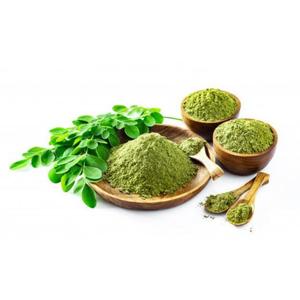 Polvo de Hoja de Moringa Silvestre de Grado Alimenticio, Secado al Aire Caliente, para Smoothies, Jugos, Té y Batidos de Proteínas - Product Image 1