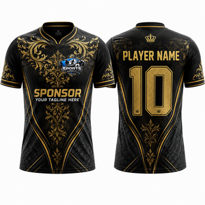 Camiseta de Fútbol Moderna al por Mayor, Tejido de Poliéster Resistente y Transpirable, Costuras Reforzadas, Ropa Deportiva Profesional de Fútbol - Product Image 1