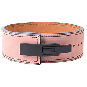 Cinturón de levantamiento de pesas con hebilla de palanca fabricado para gimnasio, cinturón brillante para fitness y levantamiento de pesas - Product Image 1