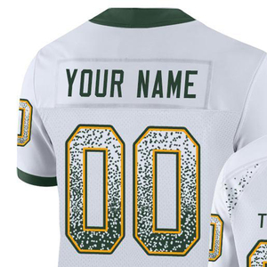 เสื้อฟุตบอลอเมริกันแบบซับลิเมชั่นสั่งทำพิเศษ 100% โพลีเอสเตอร์ ชุดลำลองแบบกำหนดเอง OEM ชุดทีมพิมพ์ลายสำหรับนักกีฬา ระดับมืออาชีพ - Product Image 3