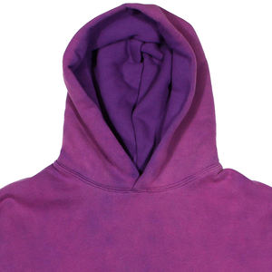Sudadera con Capucha Estilo Urbano para Hombre, Efecto Desgastado por el Sol, Venta al Por Mayor, Mejor Calidad, Color Único, Diseño 2026, Sudadera Lavada - Product Image 3