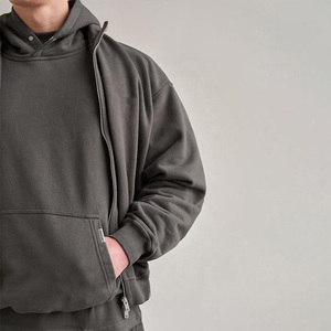 Sudadera con Capucha Personalizada de Corte Regular para Hombre, Invierno, Formal, Forro Polar, 100% Algodón, Alta Calidad, 420g, Gruesa, Transpirable, de Secado Rápido - Product Image 4