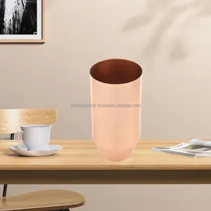 Florero y maceta esmaltada de fibra de planta hecha a mano ecológica artística para el jardín del hogar, festivales de bodas - Product Image 3