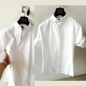 เสื้อเชิ้ตเดรสแขนยาวทรงเข้ารูปผ้าฝ้ายพรีเมียมสำหรับผู้ชาย ผลิตตามสั่ง ขายส่งจากโรงงาน - Product Image 4