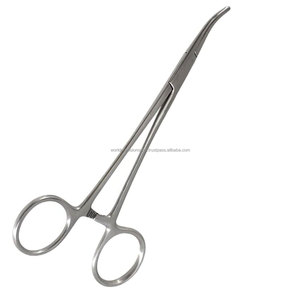 Pince hémostatique manuelle chirurgicale de précision World Dandy, 5,5 pouces, courbée latéralement, en acier inoxydable, instrument ophtalmique - Product Image 5