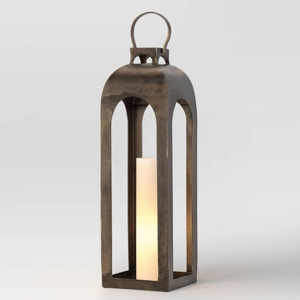 Lámpara de Metal Decorativa para Exteriores con Acabado Bronce, Estilo Moderno, Portavelas, Hecha a Mano y Personalizada, Superventas - Product Image 3