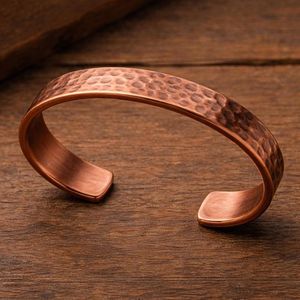 Pure <b>Copper</b> Cuff Bracelet Smooth Finish Comfortable Fit for Women's Everyday Use Wellness Inspired Jewelry Fashionable Classic - Product Image 4