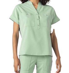 Vêtements médicaux très vendus, uniformes pour hommes et femmes, ensembles d'uniformes pour infirmières, col montant, manches courtes, ensembles d'uniformes médicaux 2026 - Product Image 3