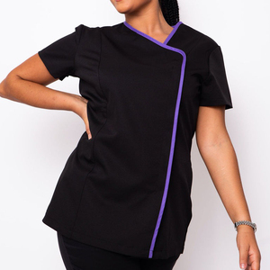 Uniformes de Spa al por Mayor, Blusa de Trabajo para Salón de Belleza, Uniformes de Enfermería, Blusas de Enfermería para Mujer - Product Image 4