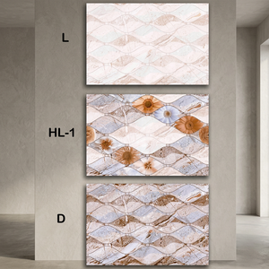 Azulejos de Pared de Cerámica 200x300mm, Esmaltados Digitales, 8x12 Pulgadas, Color Rojo, Diseño de Piedra Artística Digital, Marca Vistaar - Product Image 1