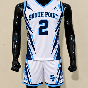 Ensemble Maillot et Short de Basketball 100% Polyester Léger à Séchage Rapide pour Équipes – Personnalisation Frontale – Vente en Gros - Product Image 6