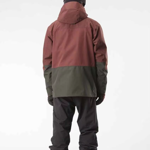 Combinaison de ski d'hiver chaude et imperméable, salopette de snowboard avec col en fourrure amovible, manteau coupe-vent pour activités de plein air - Product Image 2