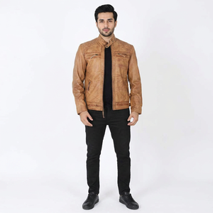 Latest Design New Style Custom <b>Leather</b> <b>Jacket</b> Wholesale <b>Men</b> <b>Leather</b> <b>Jacket</b> Best Selling <b>Leather</b> <b>Jacket</b> For <b>Men</b> - Product Image 6