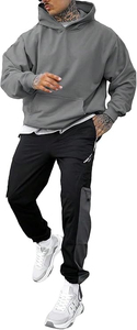 Sweat-shirts à capuche personnalisés pour hommes en polaire performance, fournisseur d'exportation de marques privées pour les marques de vêtements de sport et les acheteurs de détail - Product Image 2
