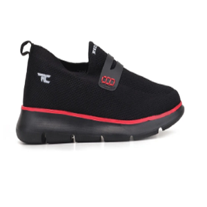Black <b>Slip</b> <b>On</b> <b>Trainers</b> <b>for</b> <b>Men</b> Low Ankle Walking Footwear Breathable Athletic Sneakers Cushioned Comfort - Product Image 4