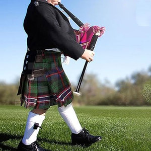 Kilt écossais authentique pour enfants, style tartan Stewart, tenue de kilt des Highlands pour enfants, personnalisable - Product Image 6