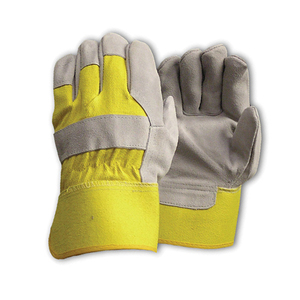 Nouveau produit tendance : Gants de travail robustes en cuir de vachette pleine fleur pour la sécurité, prix de gros - Product Image 6