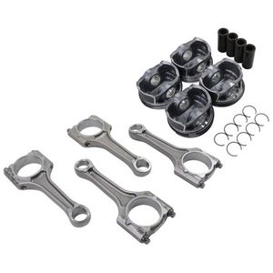 Set di Anelli per Pistone e Bielle di Alta Qualità 23mm per 2.0 TFSI Audi VW A4 Q5 Jetta GTI, Materiale in Acciaio 95mm 06H198401A 06J198401D - Product Image 2