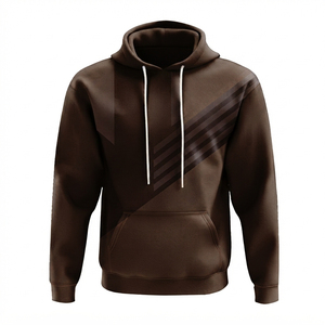 Sweat à capuche pour homme pas cher, brodé avec logo personnalisé, noir, 100% coton, écologique, pour les sports d'hiver, tendance - Product Image 3