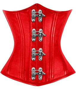 Corsets vintage pour femmes, sexy, gainants, respirants, en cuir moderne, pour grandes tailles - Product Image 1