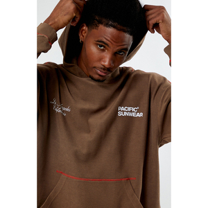 Fournisseur OEM de sweats à capuche à impression en relief, sweats à capuche de haute qualité en tissu épais avec impression de logo en relief 3D pour les labels de streetwear et de mode - Product Image 2