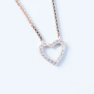 Elegante Collar de Tenis con Cadena Delgada de Moissanita, Plata de Ley 925 Sólida, Joyería Brillante con Diamantes para Mujer, Aspecto de Lujo - Product Image 1