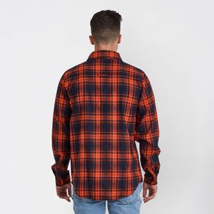 Camisa de Franela Elástica para Hombre, de Alta Calidad, Poliéster/Algodón, Lisa, Casual, Antiarrugas, Ecológica y Sostenible, con Botones - Product Image 5