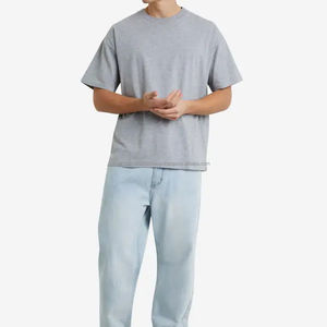 Camisetas Casuales de Alta Calidad para Hombre al por Mayor, Cuello Redondo Clásico, Manga Corta, Hechas de Tela Jersey, Diseño Liso - Product Image 3