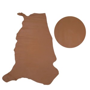 Genuine Natural Solid Brown Chrome Tanned <b>Leather</b> Sheet For Handbags Purses And Wallets Designing Select Prime Choice Options - Product Image 2